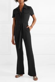 Diane von Furstenberg - Daisy crepe jumpsuit at Net A Porter